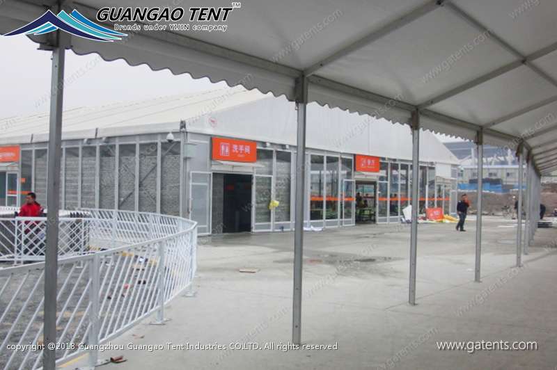 China South railway station Tent